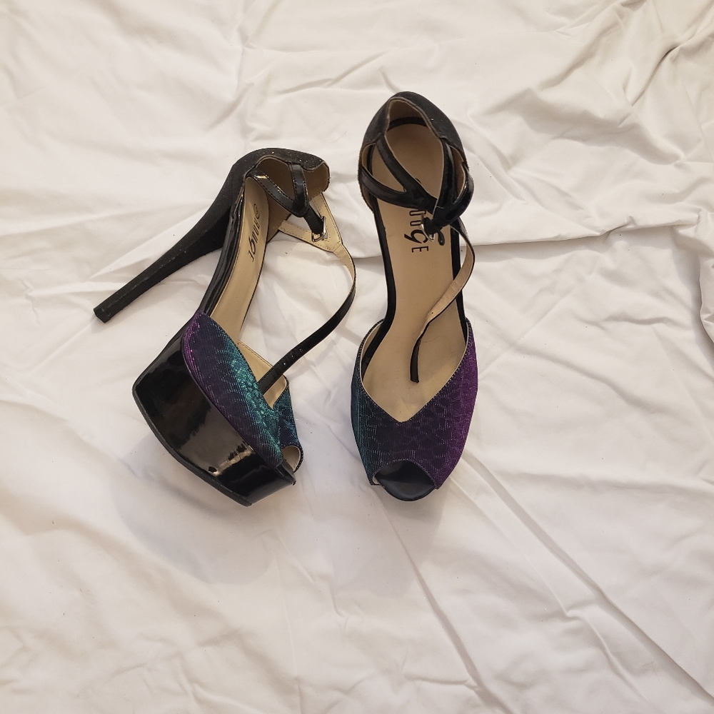 Multicolor Heels